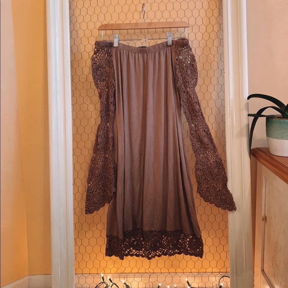 Off the shoulder dress
